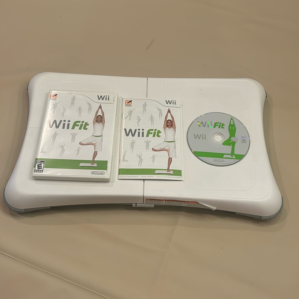 Nintendo Wii Fit Balance Board with Game